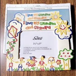 BNIB I LOVE MY GRANDMA AND GRANDPA PICTURE FRAME